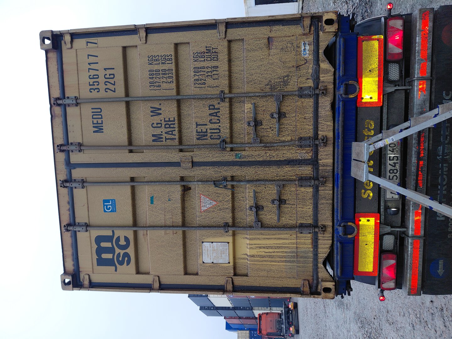 Морской контейнер MEDU3567177