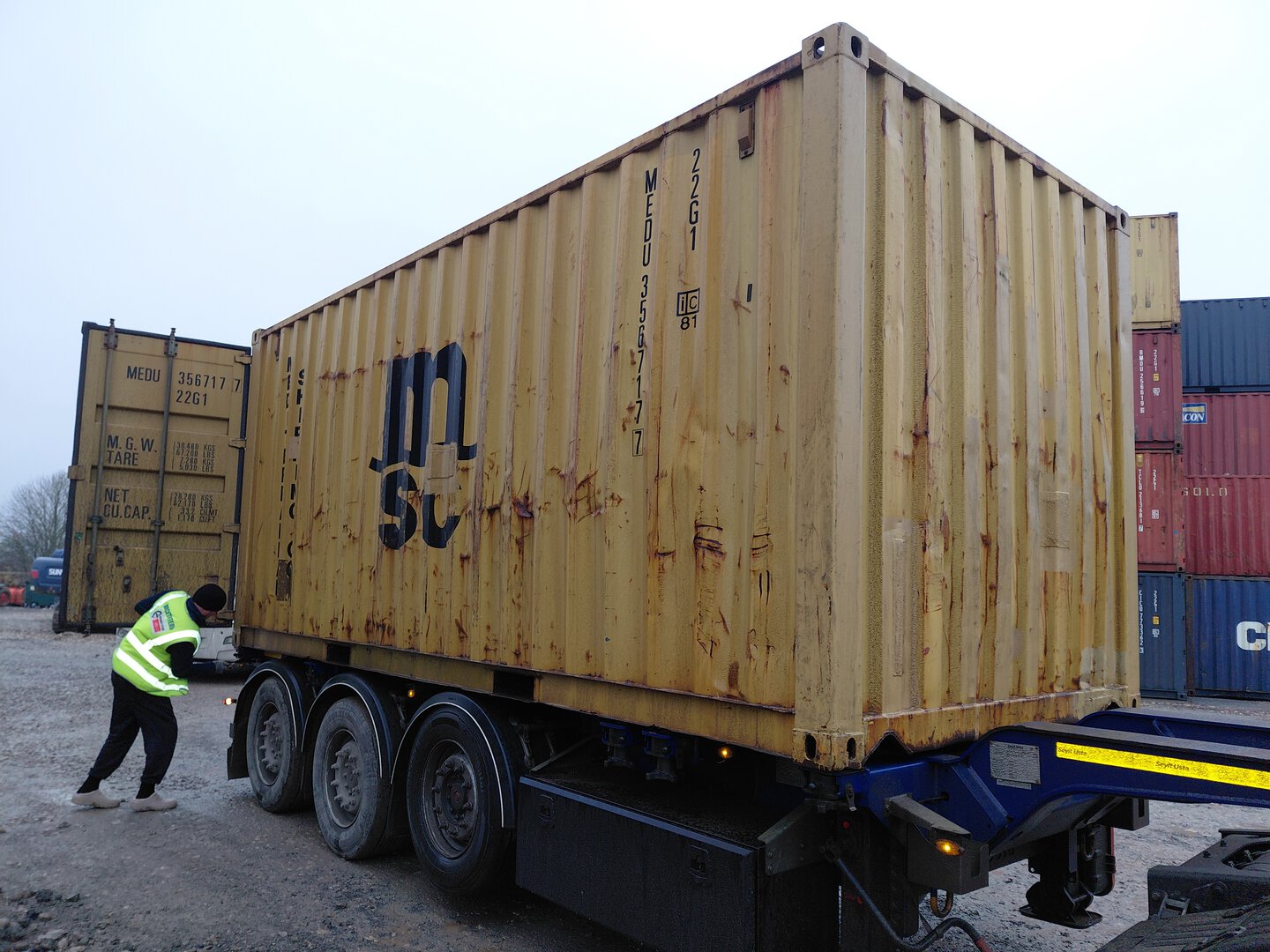 Морской контейнер MEDU3567177