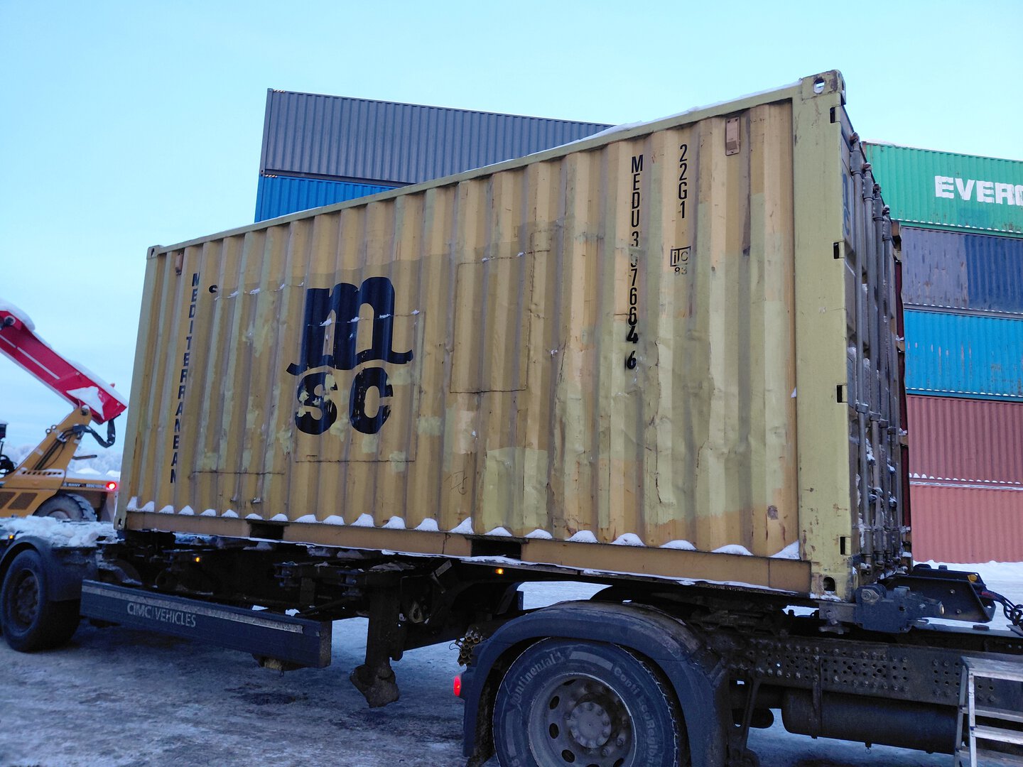 Морской контейнер MEDU3576646