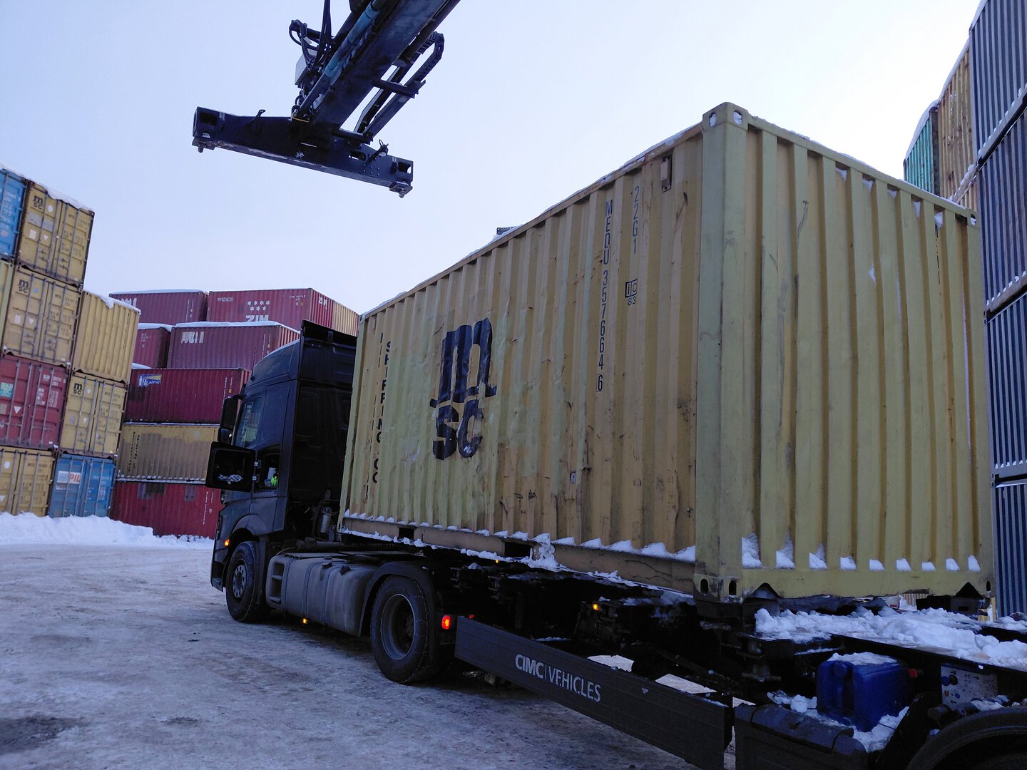 Морской контейнер MEDU3576646