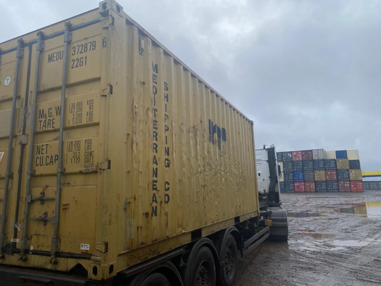 Морской контейнер MEDU3728796