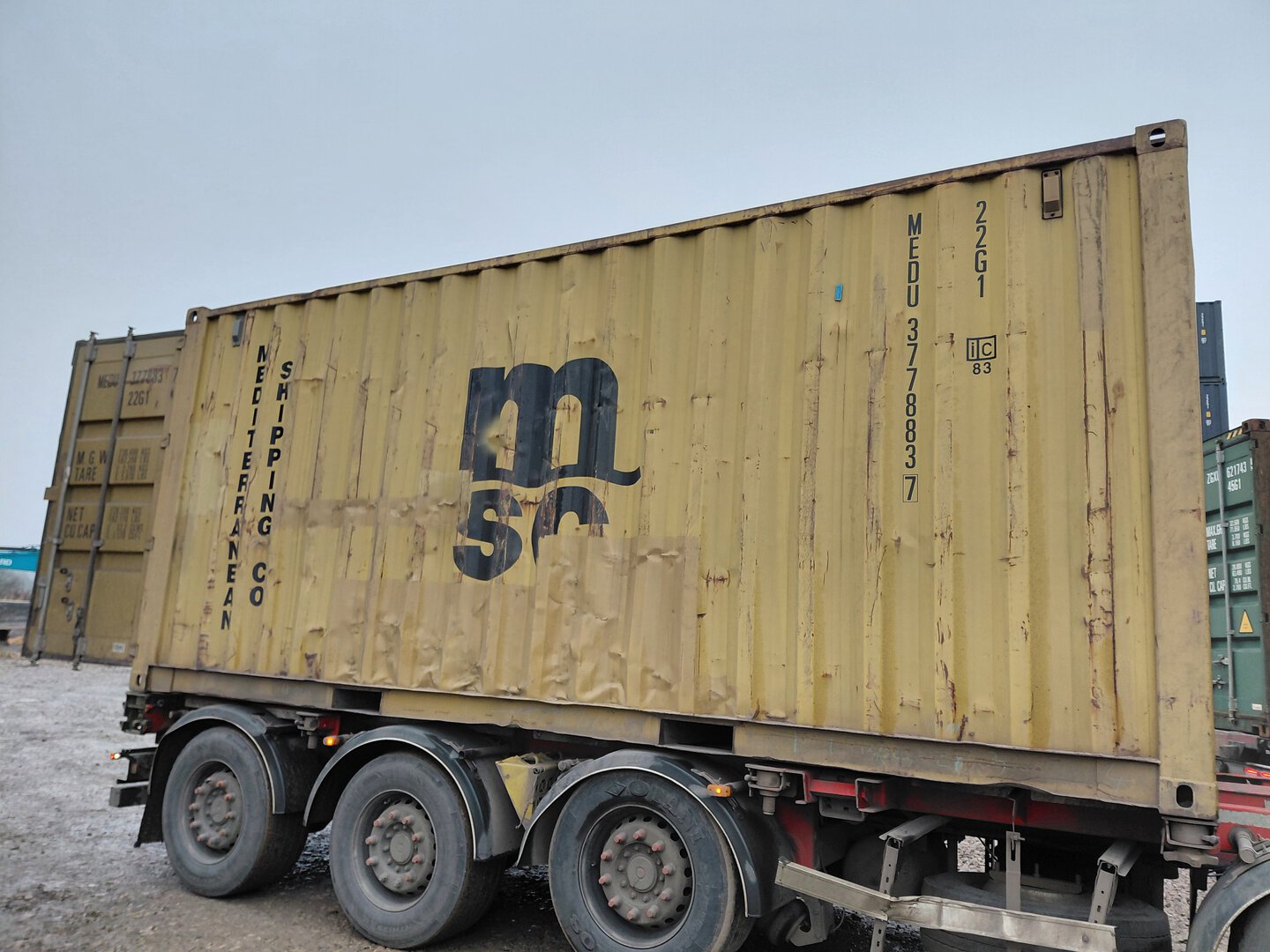 Морской контейнер MEDU3778837