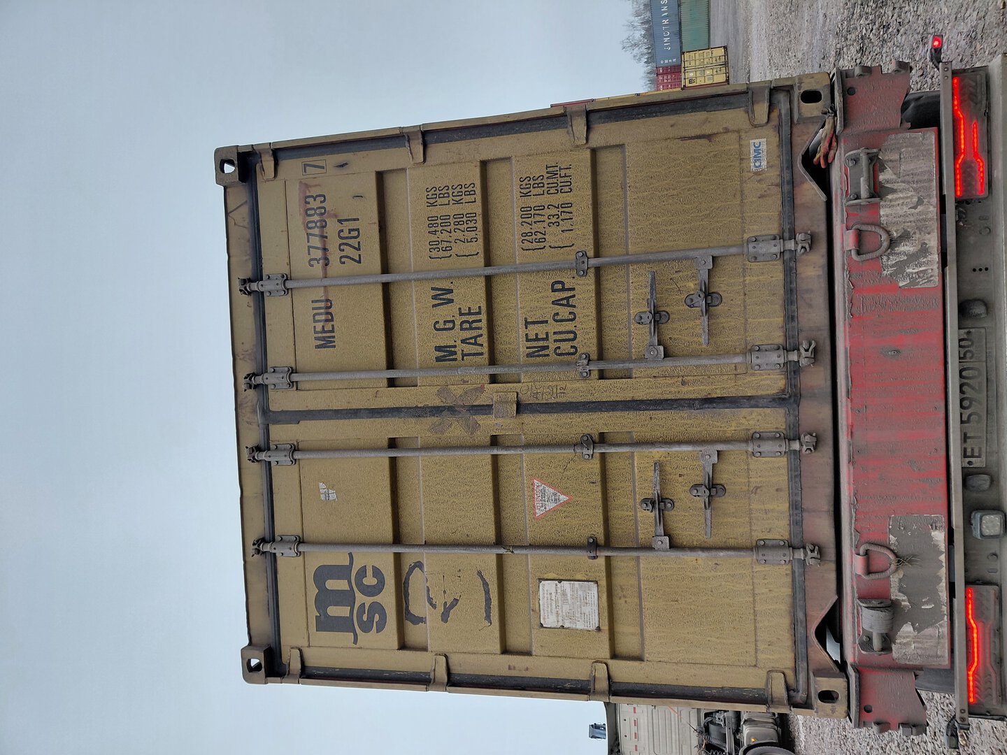 Морской контейнер MEDU3778837