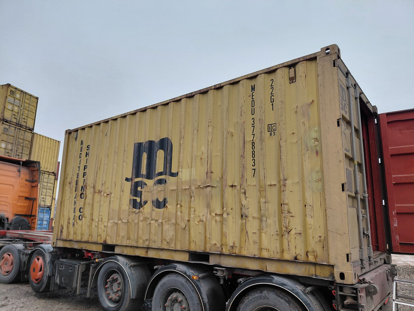 Морской контейнер MEDU3778837