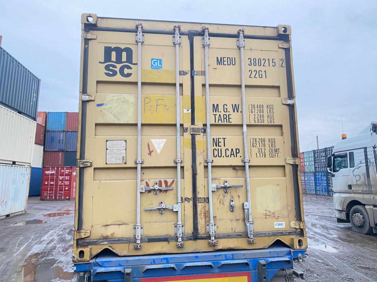 Морской контейнер MEDU3802152