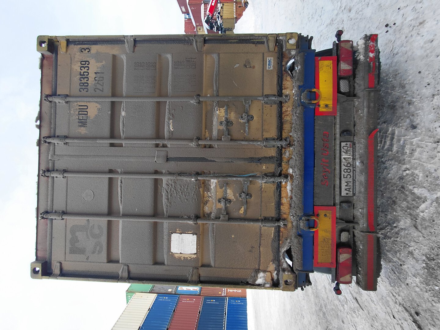 Морской контейнер MEDU3835393