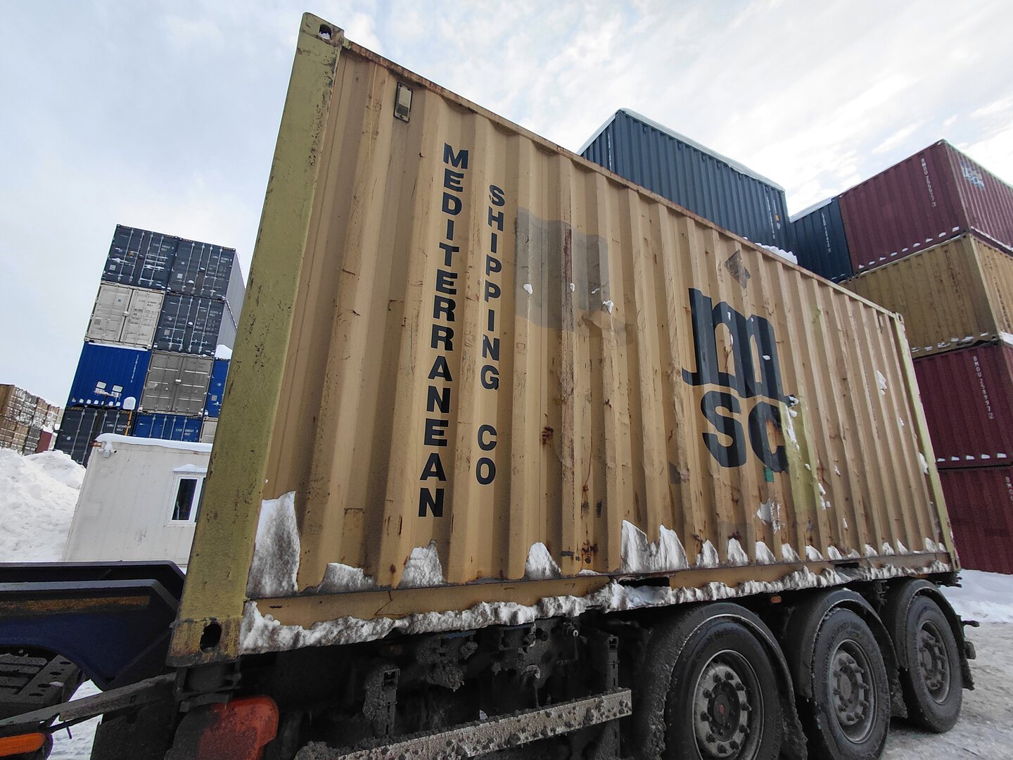 Морской контейнер MEDU3835393