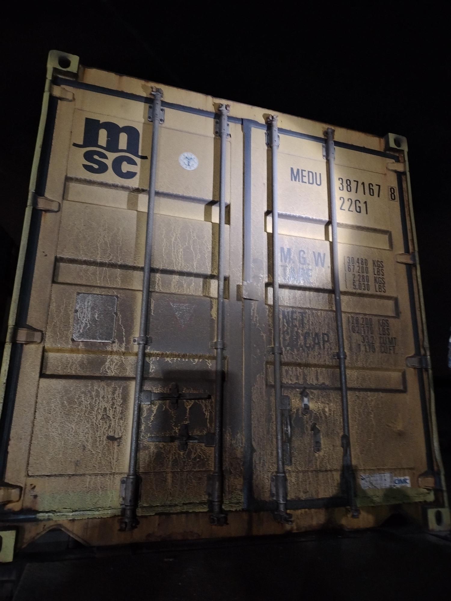 Морской контейнер MEDU3871678