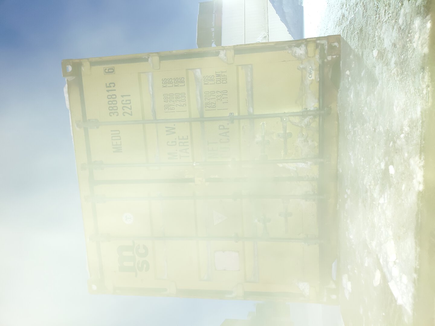 Морской контейнер MEDU3888156