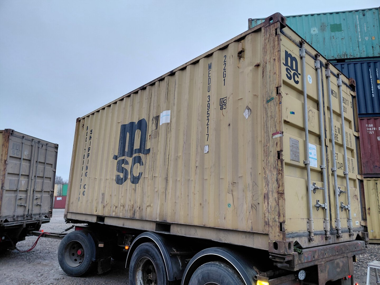 Морской контейнер MEDU3952173