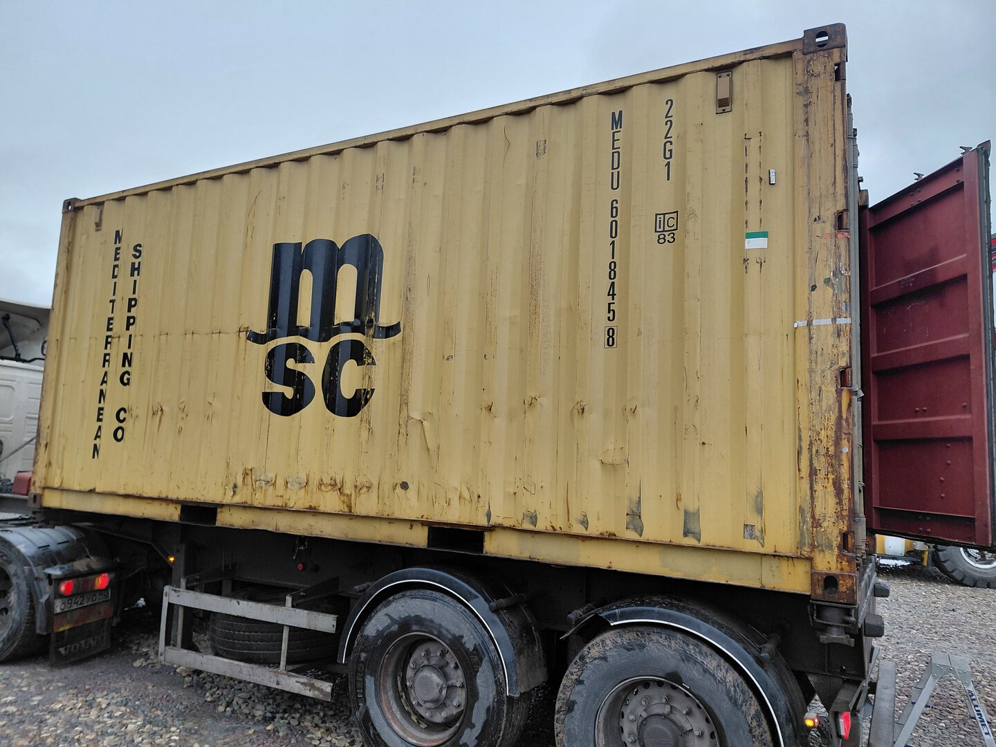 Морской контейнер MEDU6018458