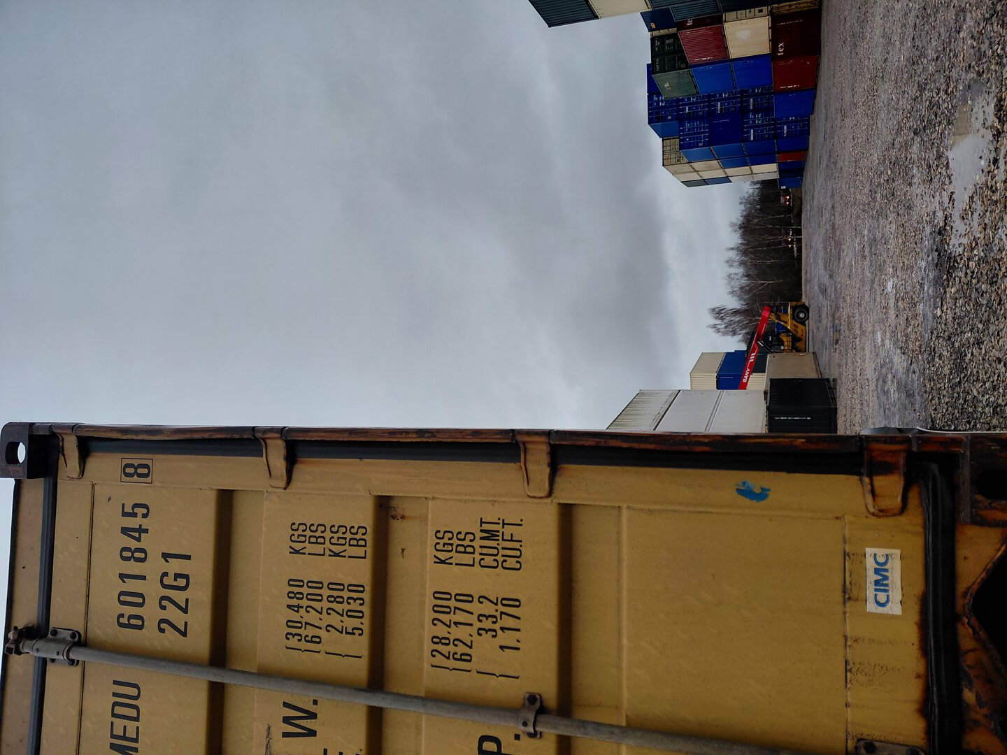 Морской контейнер MEDU6018458