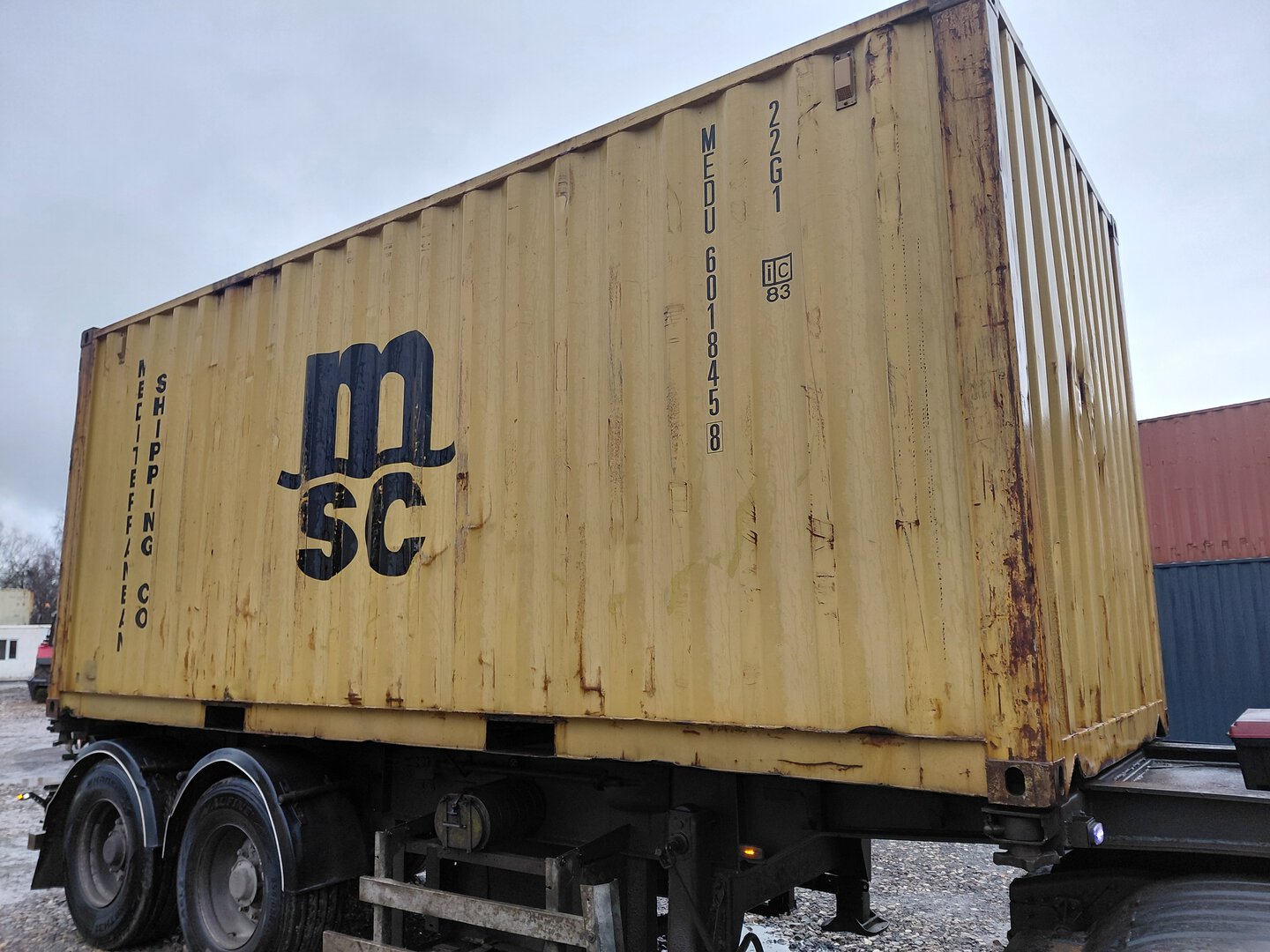 Морской контейнер MEDU6018458