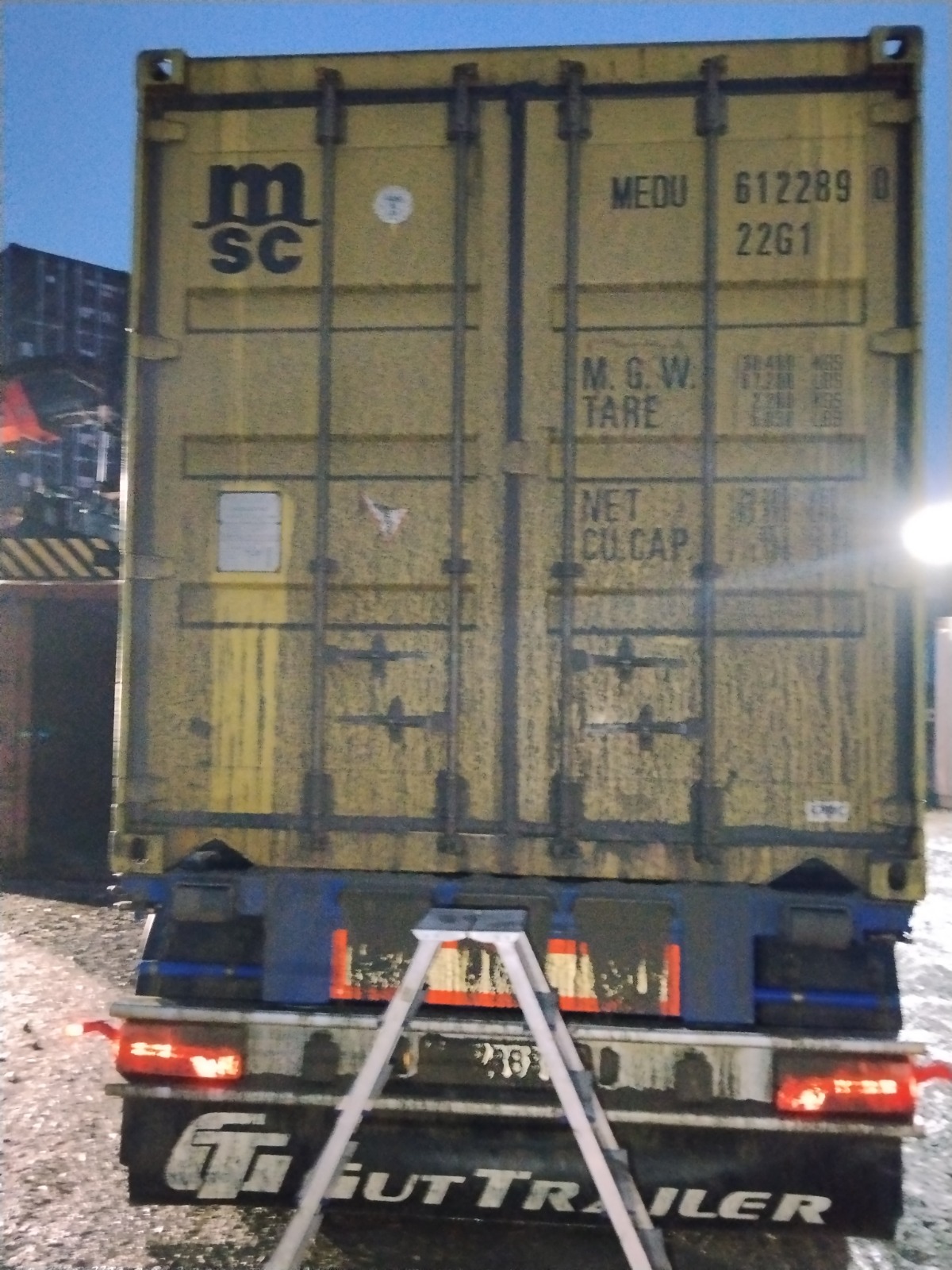 Морской контейнер MEDU6122890