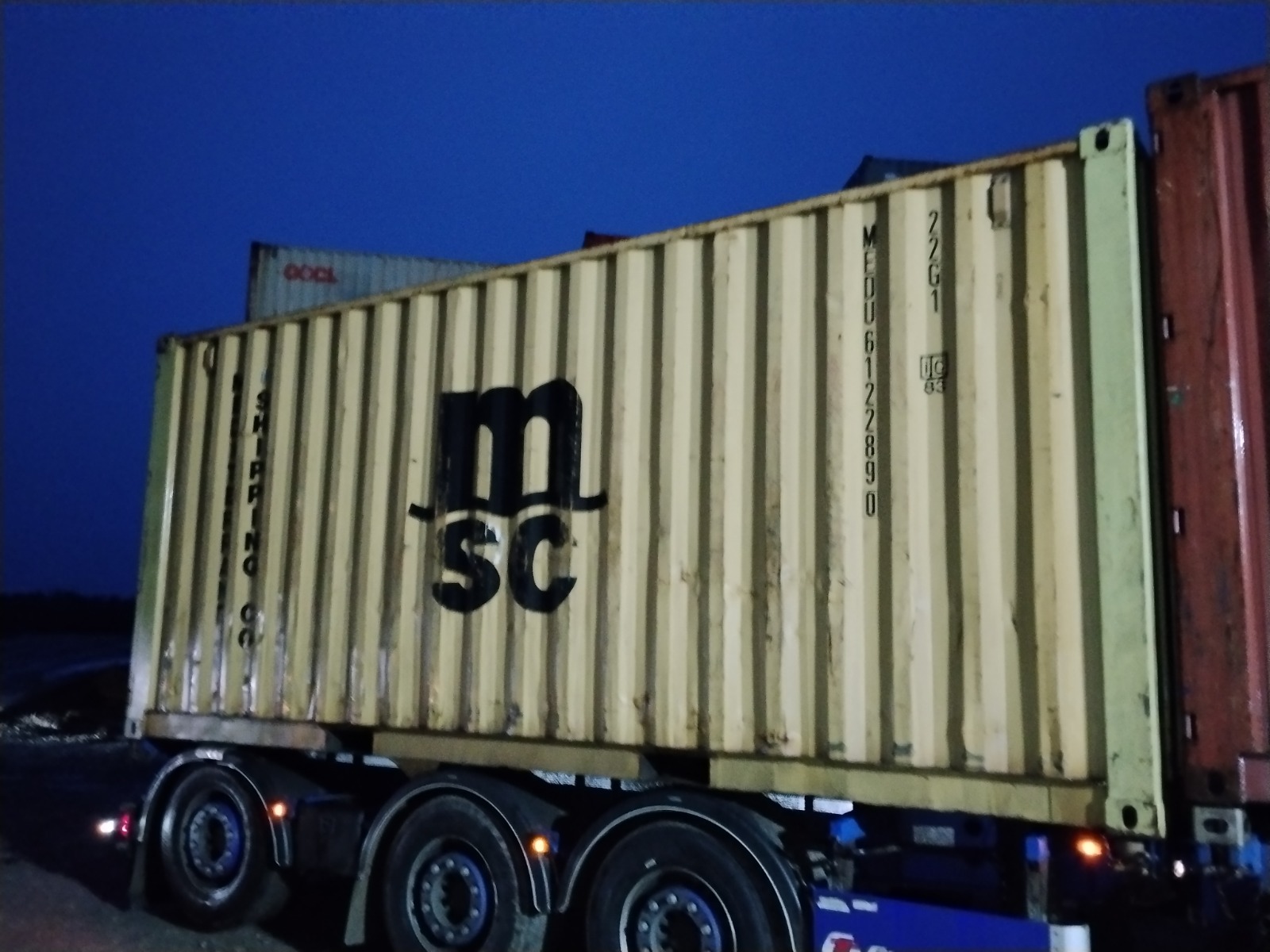 Морской контейнер MEDU6122890