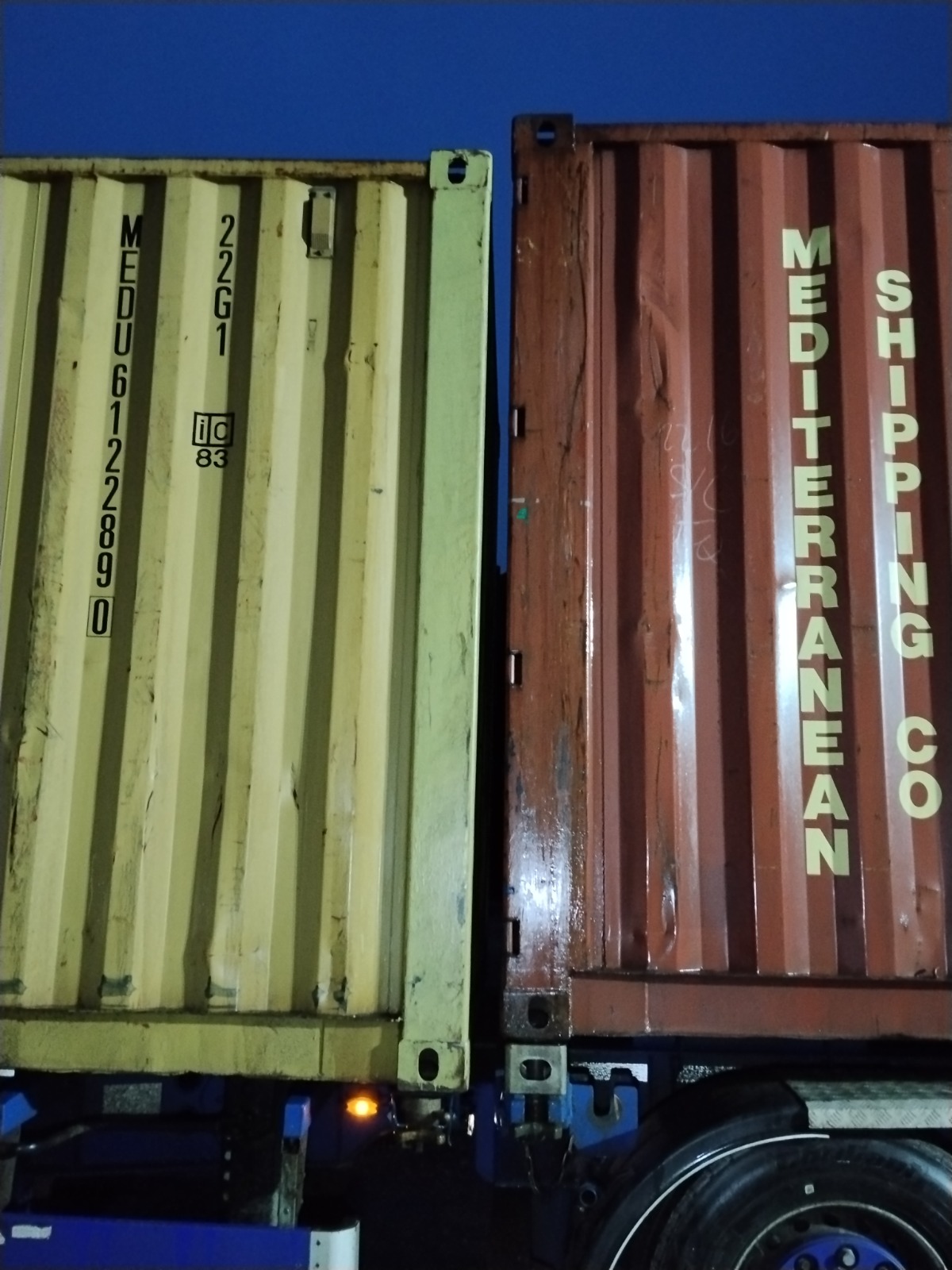 Морской контейнер MEDU6122890