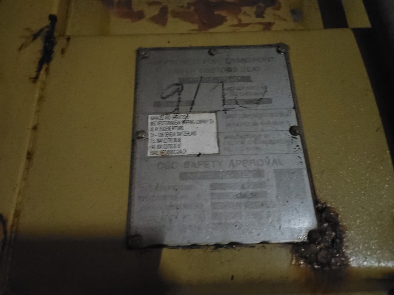 Морской контейнер MEDU6152960