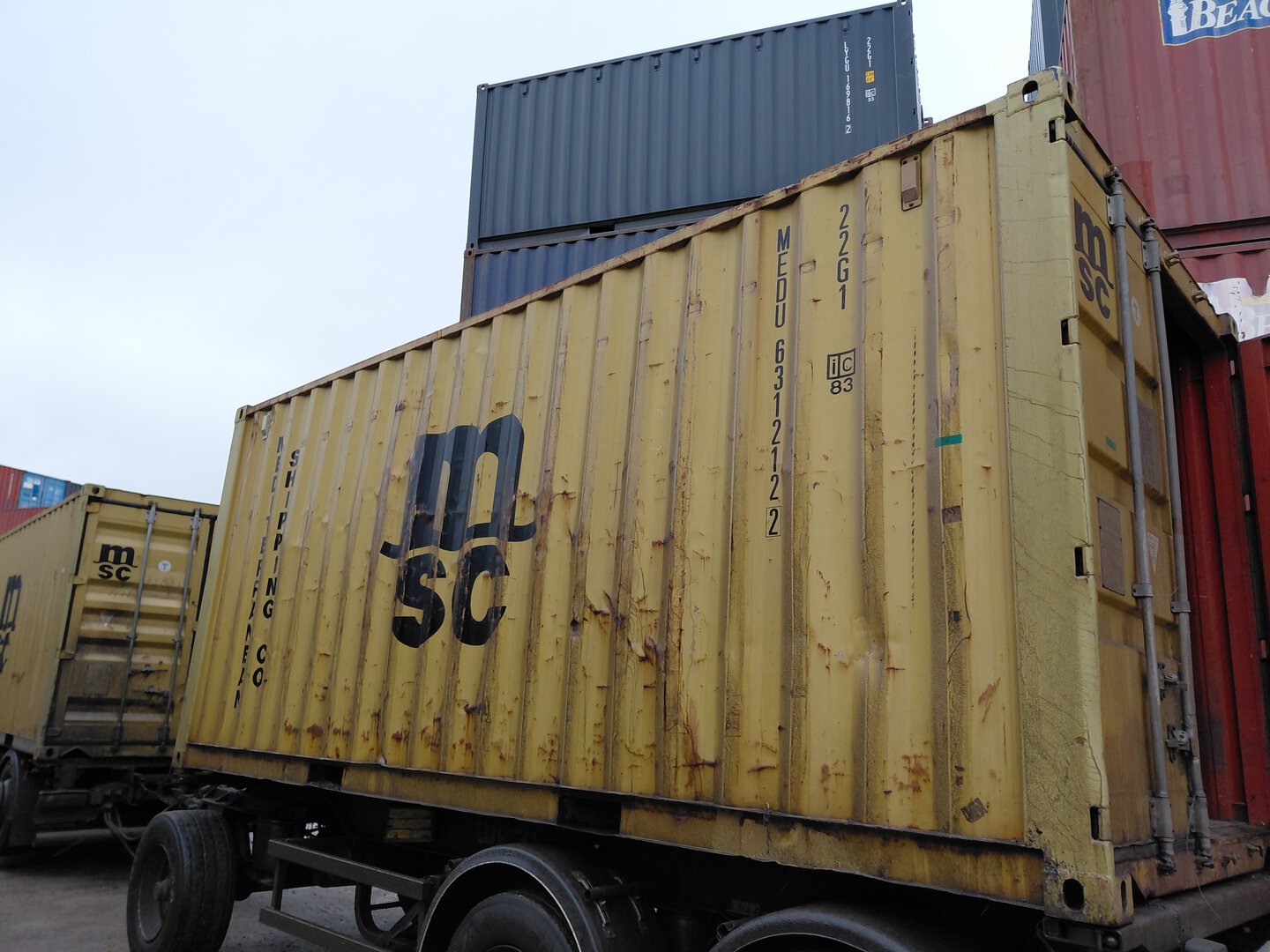 Морской контейнер MEDU6312122