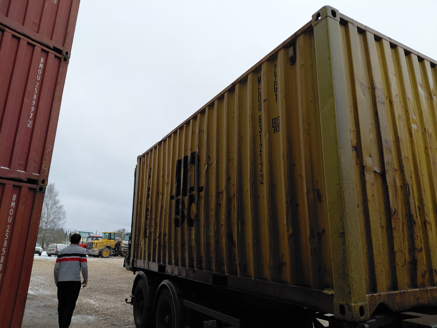 Морской контейнер MEDU6312122