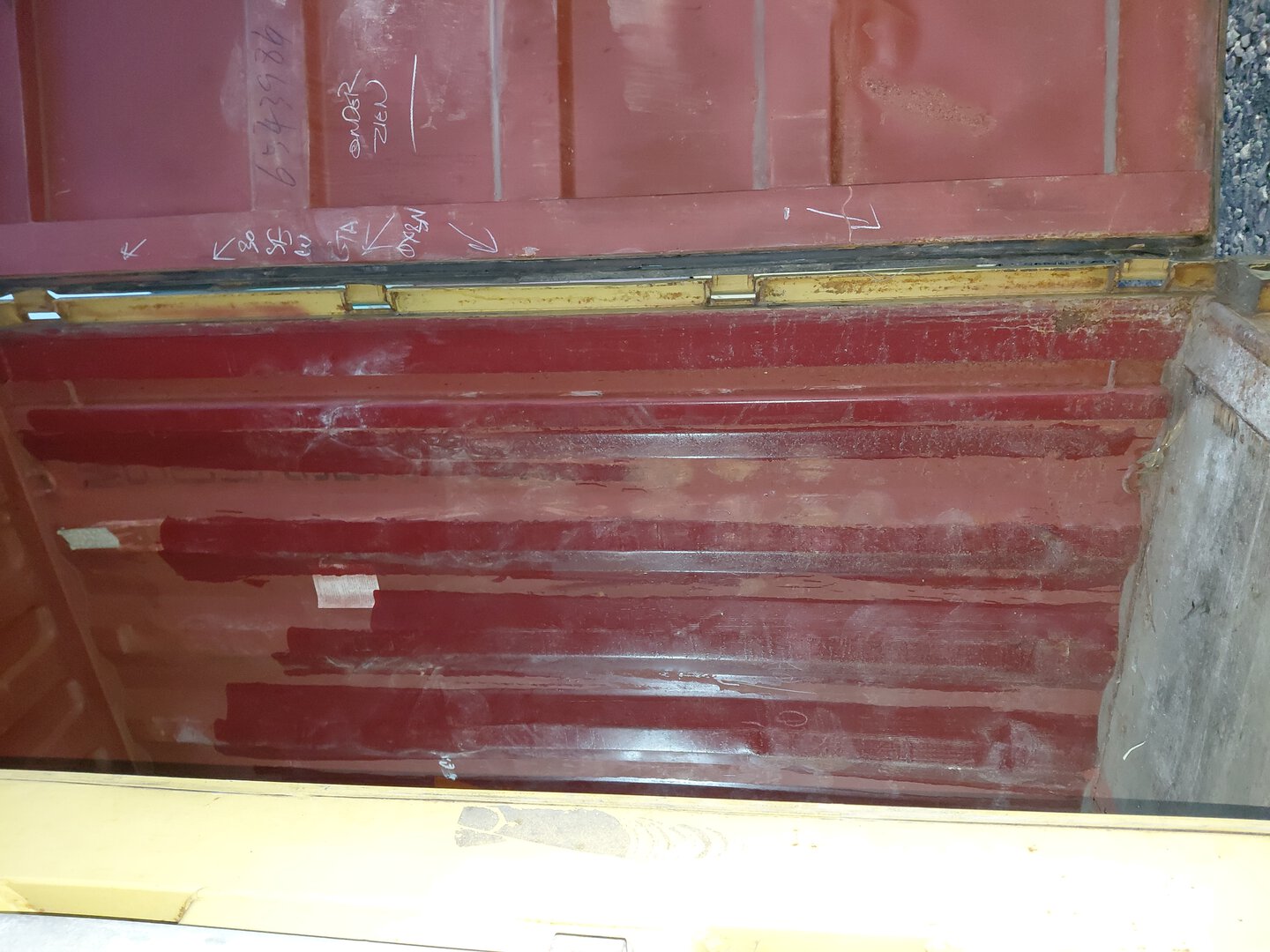 Морской контейнер MEDU6543986