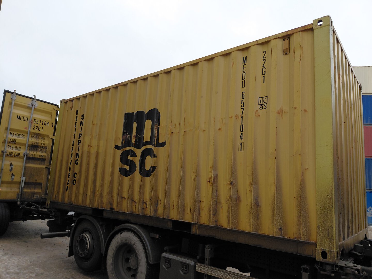 Морской контейнер MEDU6571041