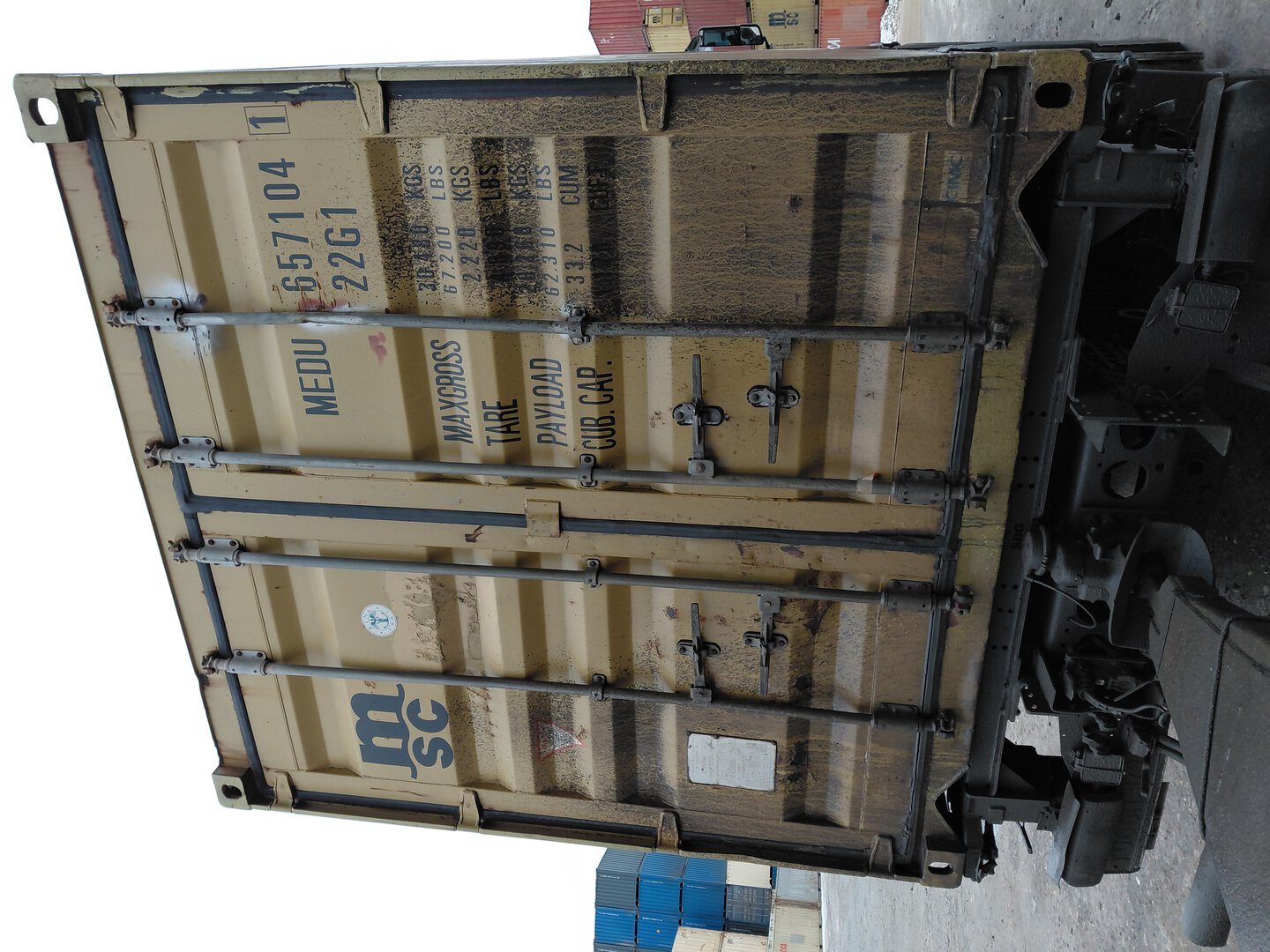 Морской контейнер MEDU6571041