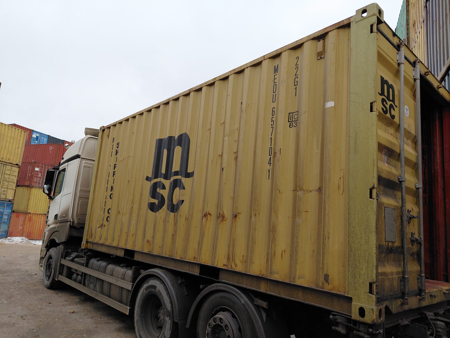 Морской контейнер MEDU6571041