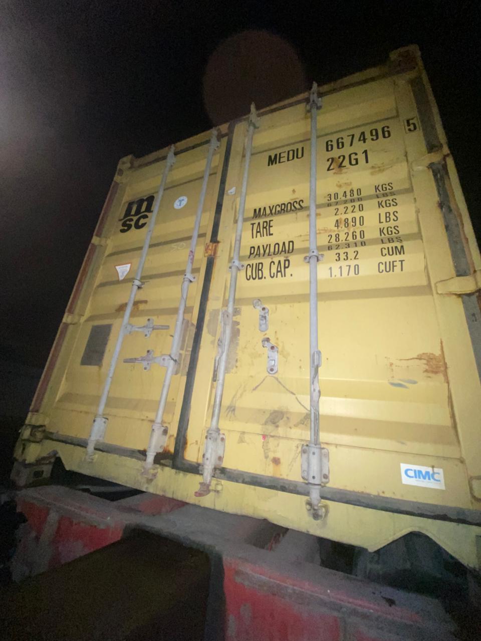 Морской контейнер MEDU6674965