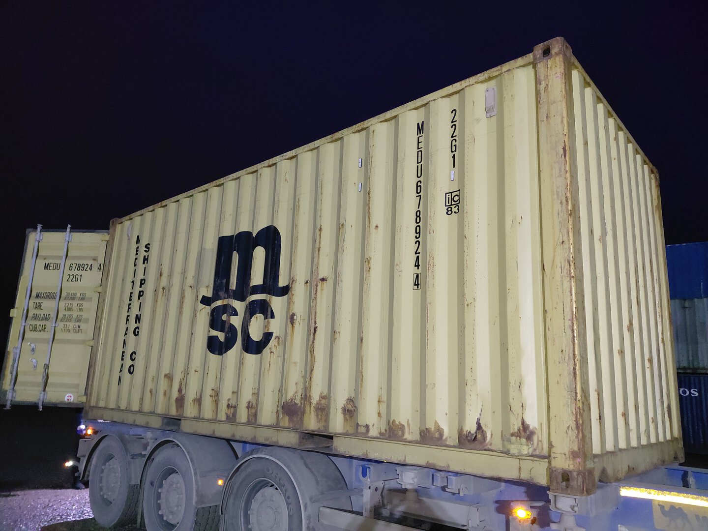 Морской контейнер MEDU6789244