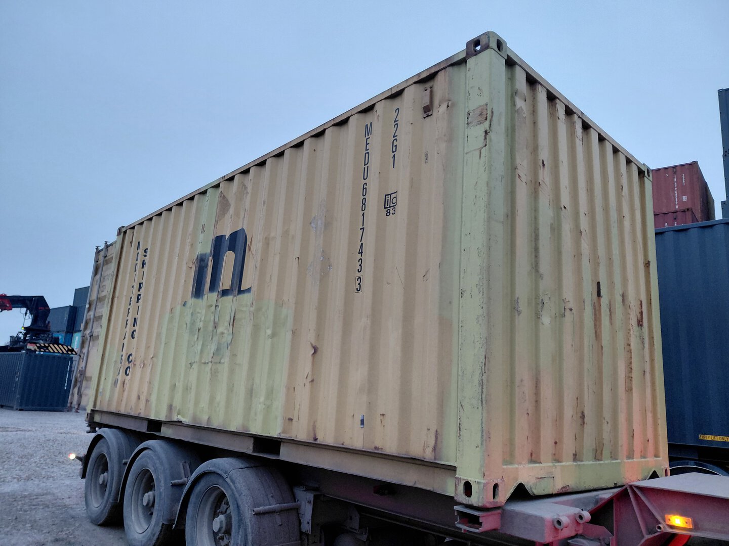 Морской контейнер MEDU6817433