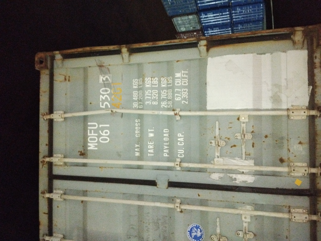 Морской контейнер MOFU0615303