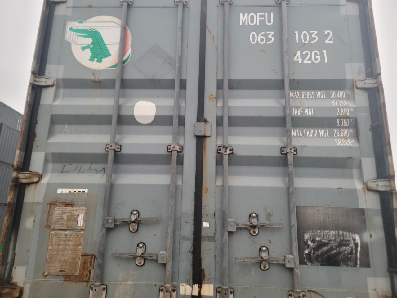 Морской контейнер MOFU0631032