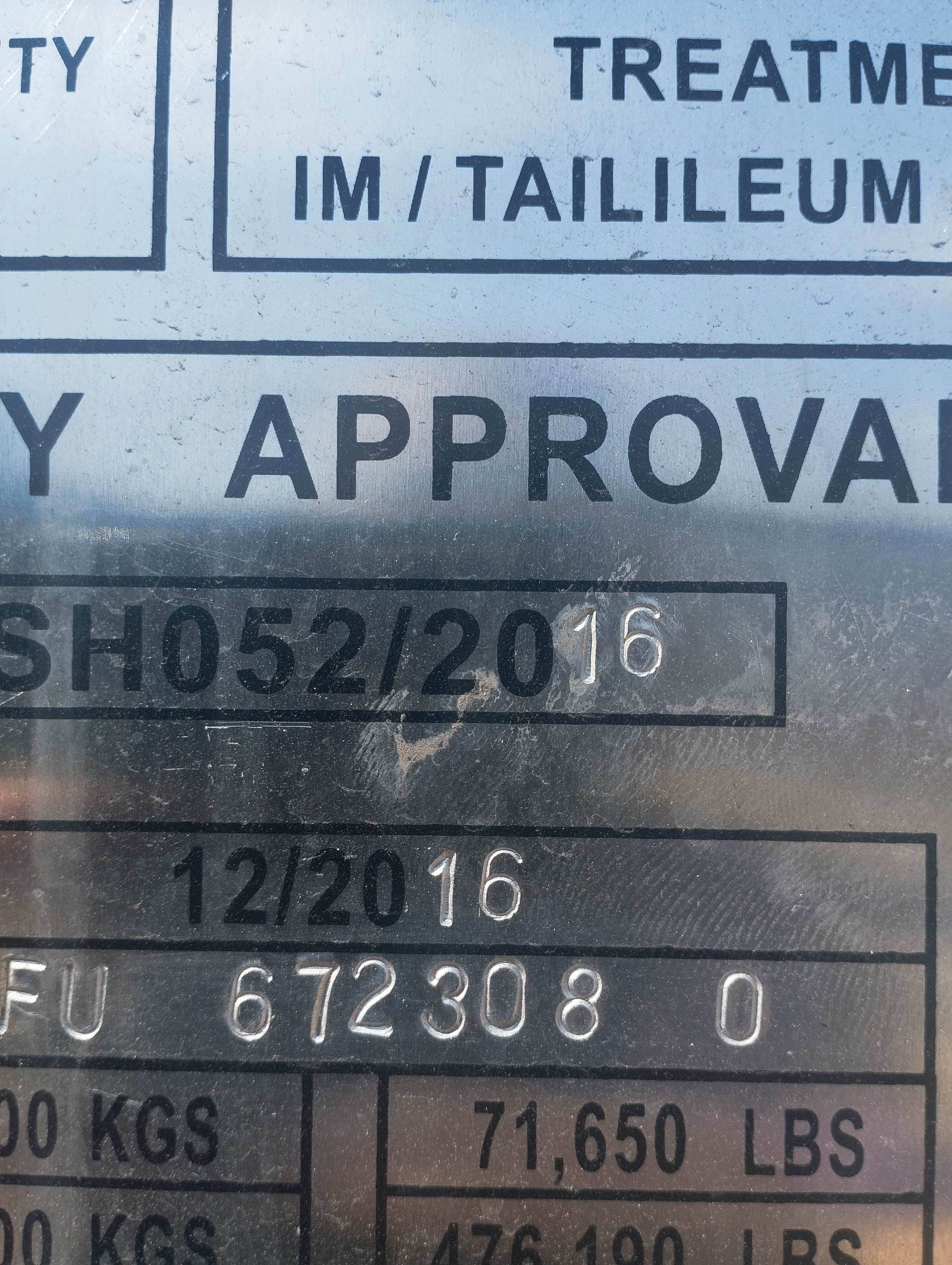 Морской контейнер MOFU6723080