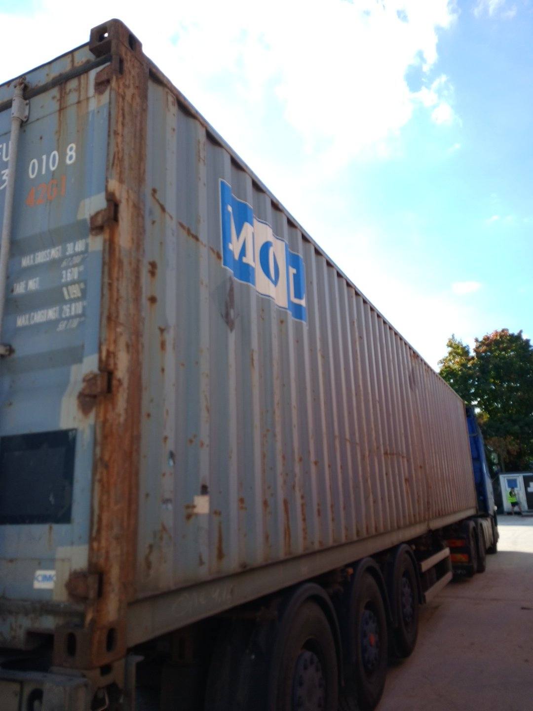Морской контейнер MOFU6830108