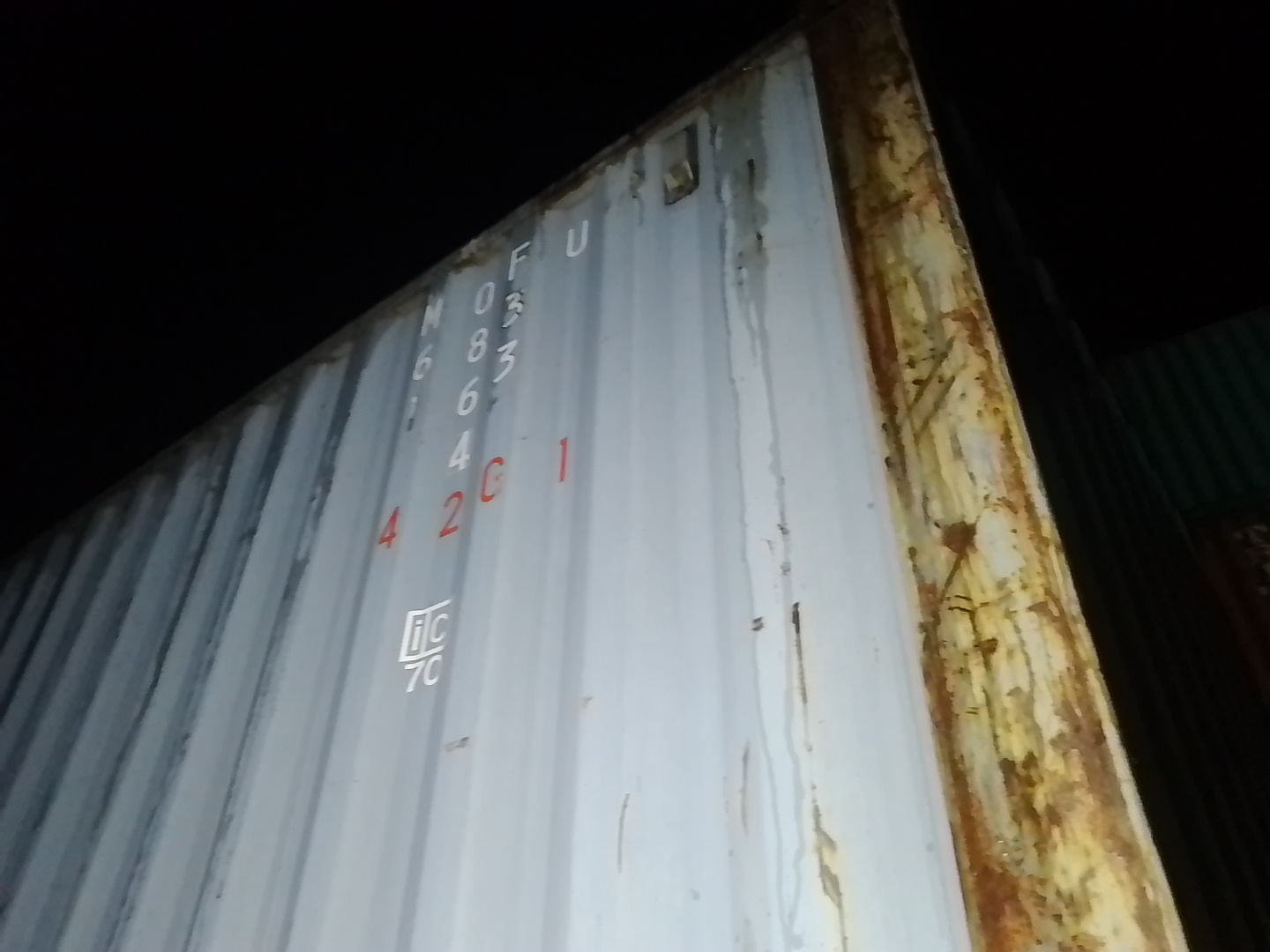 Морской контейнер MOFU6831634