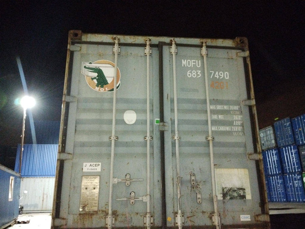 Морской контейнер MOFU6837490