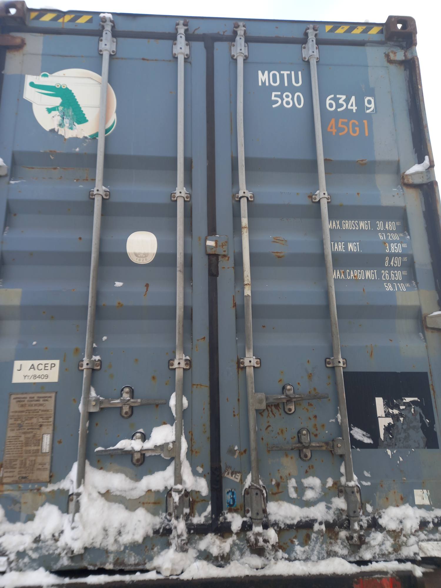 Морской контейнер MOTU5806349