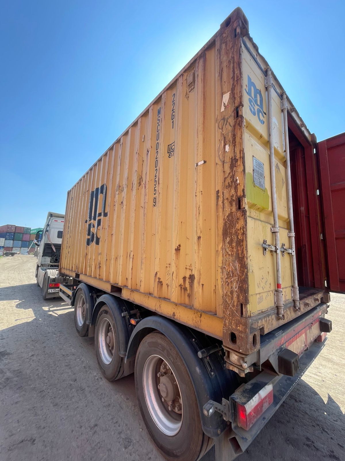 Морской контейнер MSCU0202559