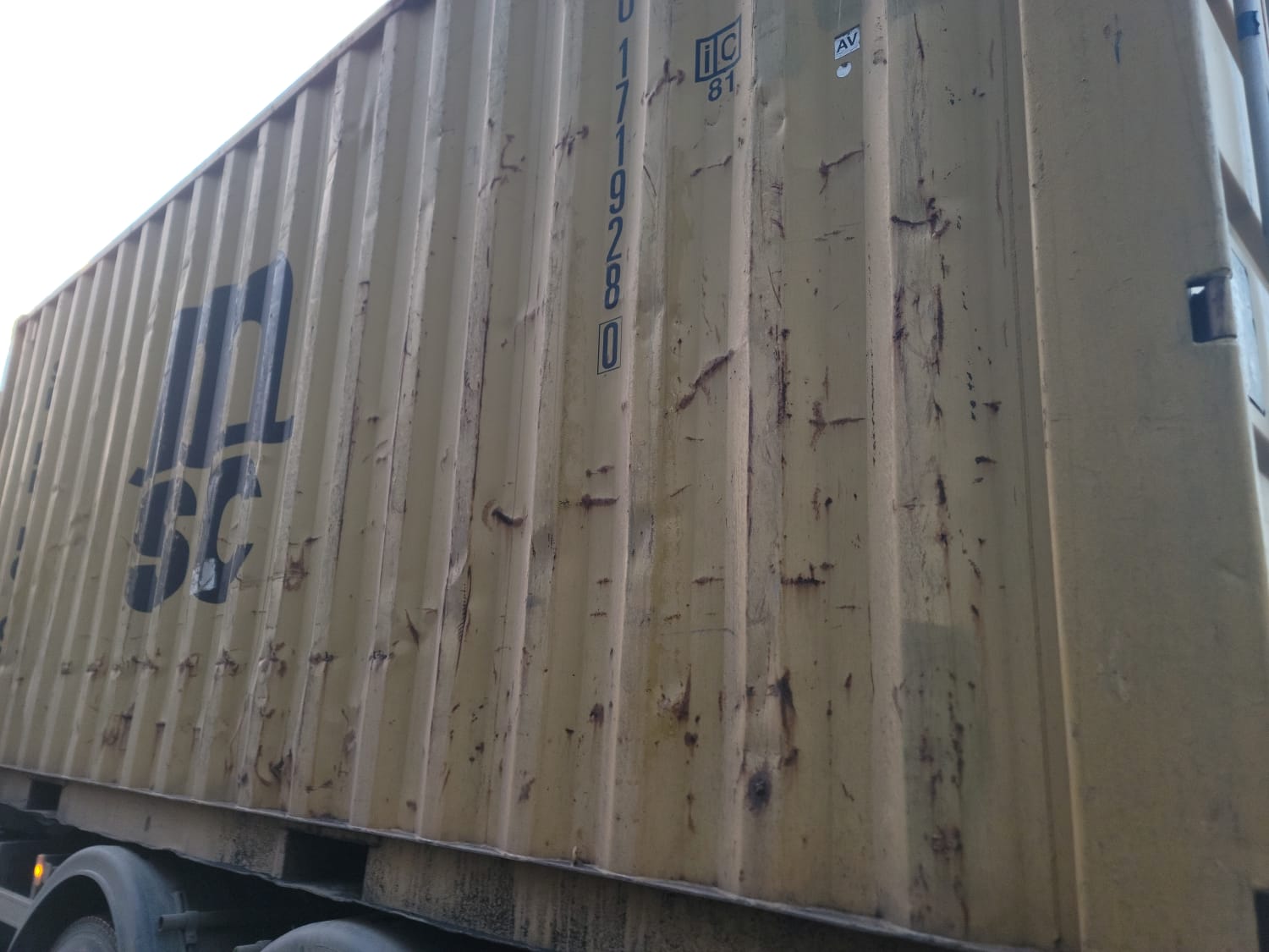 Морской контейнер MSCU1719280