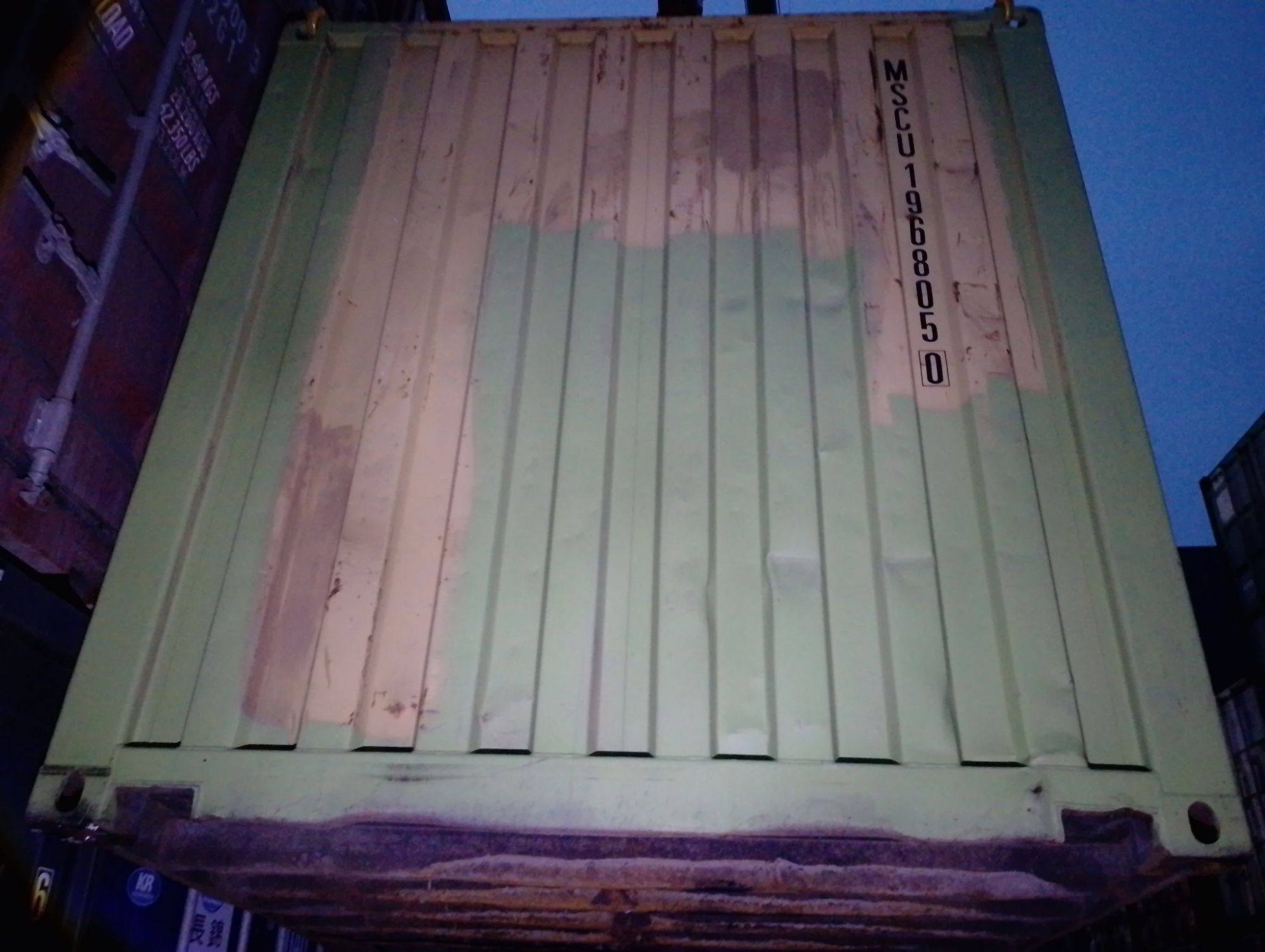 Морской контейнер MSCU1968050