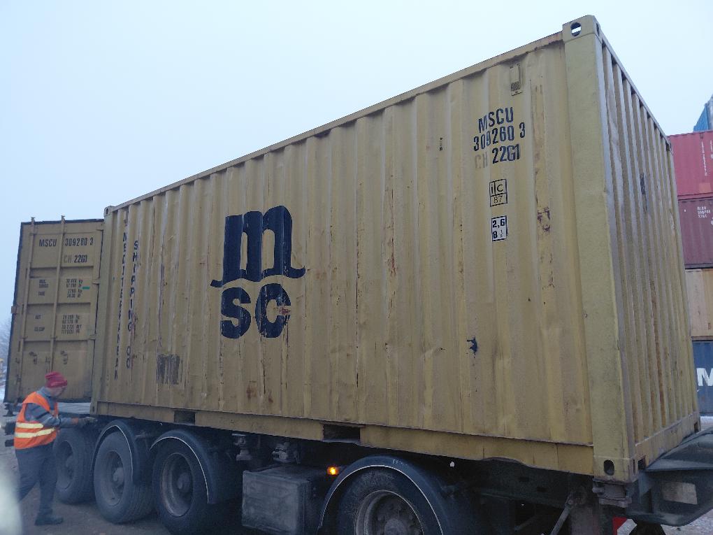 Морской контейнер MSCU3092603