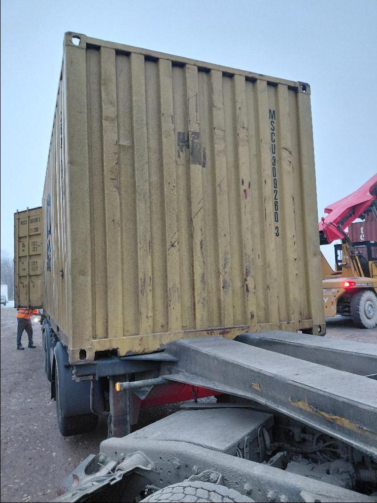 Морской контейнер MSCU3092603