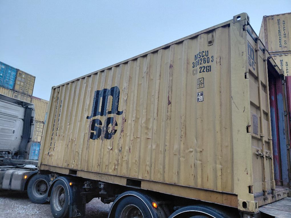 Морской контейнер MSCU3092603