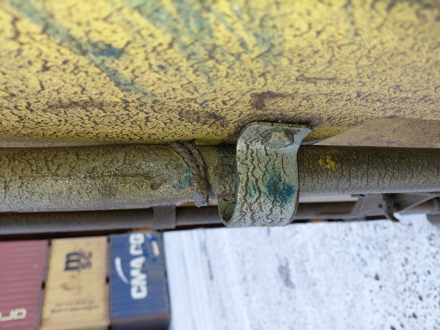 Морской контейнер MSCU3182190