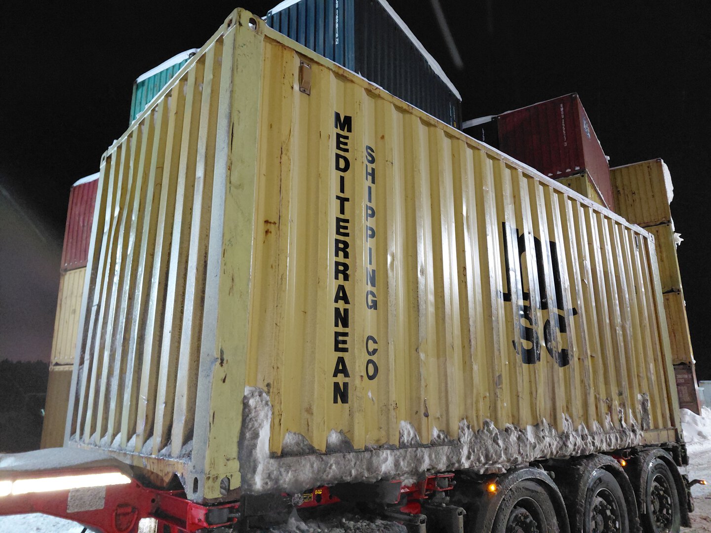 Морской контейнер MSCU3329399