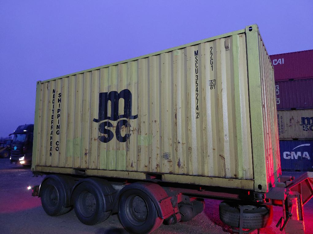 Морской контейнер MSCU3542742