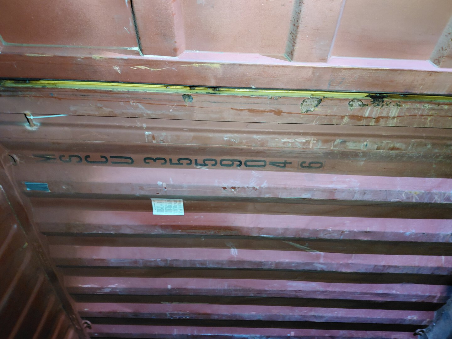 Морской контейнер MSCU3559046