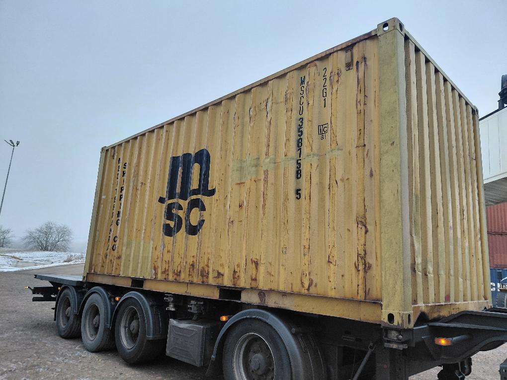 Морской контейнер MSCU3581585