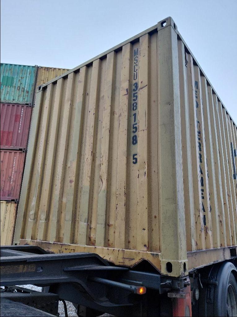 Морской контейнер MSCU3581585