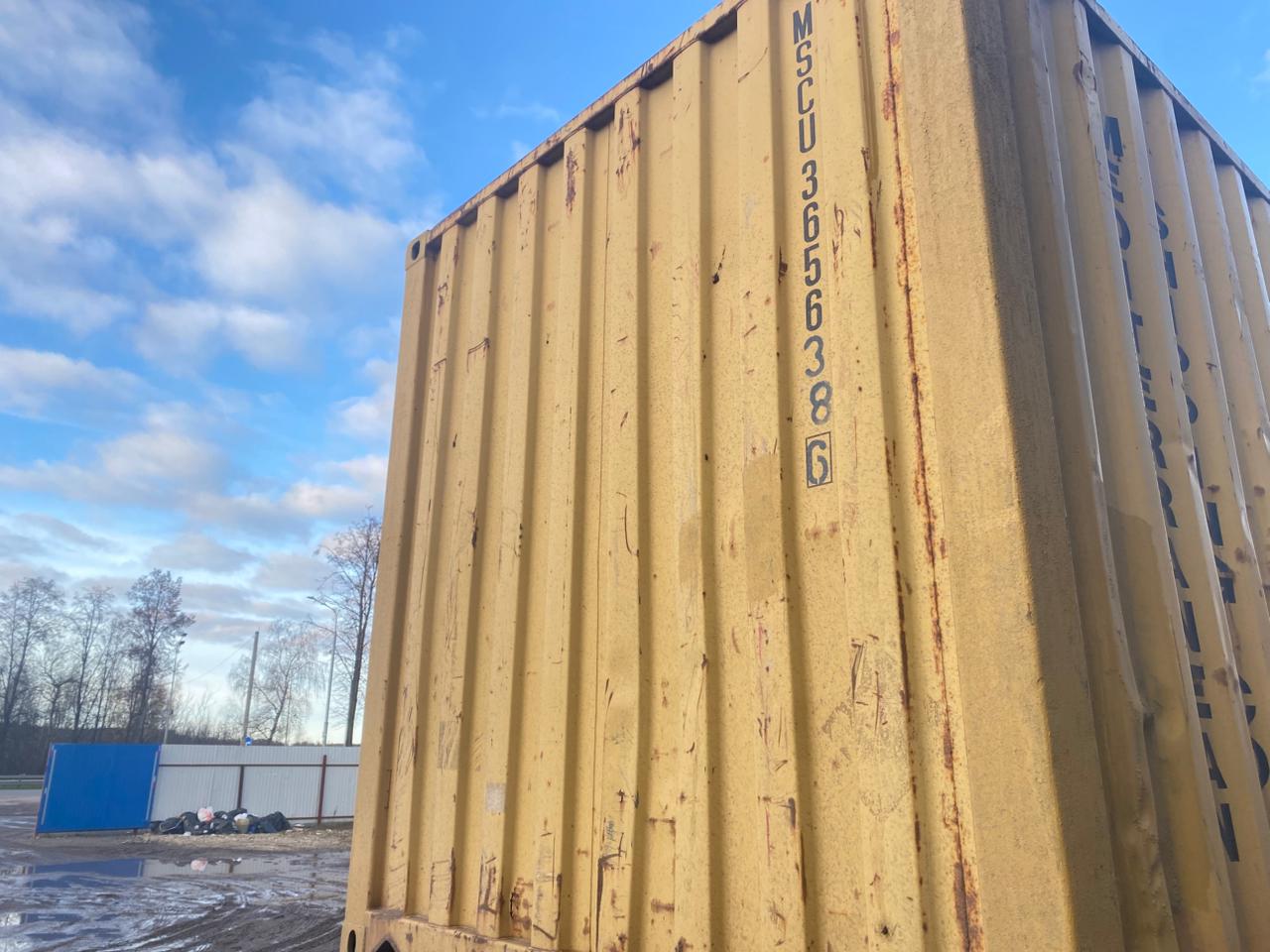 Морской контейнер MSCU3656386